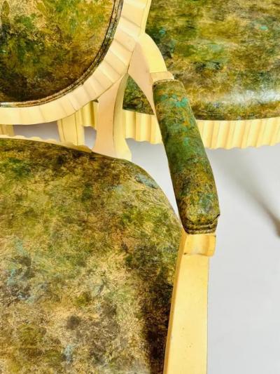  Casa Stradivari Set of 6 Dining Chairs made in the USA by Casa Stradivari 