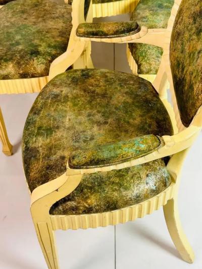  Casa Stradivari Set of 6 Dining Chairs made in the USA by Casa Stradivari 