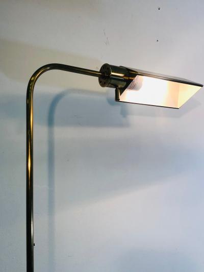  Casella Lighting Pair of Mid Century Floor Lamps by Casella