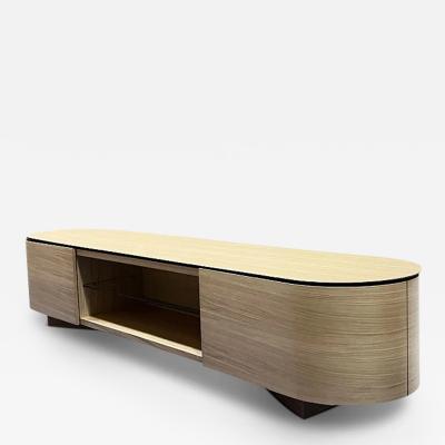  Cassina 558 RONDOS CHEST OF DRAWERS IN OAK 2 DRAWERS WITH OPEN COMPARTMENT