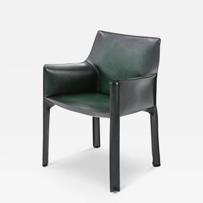  Cassina BELLINI 413 CAB CHAIR IN LEATHER