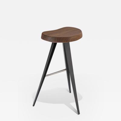  Cassina CHARLOTTE PERRIAND MEXIQUE STOOL IN WALNUT