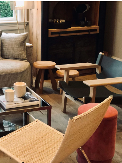  Cassina CHARLOTTE PERRIAND TABOURET BERGER STOOL IN OAK