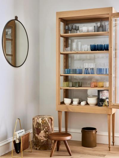  Cassina CHARLOTTE PERRIAND TABOURET BERGER STOOL IN WALNUT