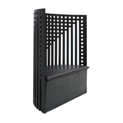  Cassina Charles Rennie Mackintosh Black Ashwood Willow Italian Pair of Armchairs