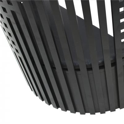  Cassina Charles Rennie Mackintosh Black Ashwood Willow Italian Pair of Armchairs