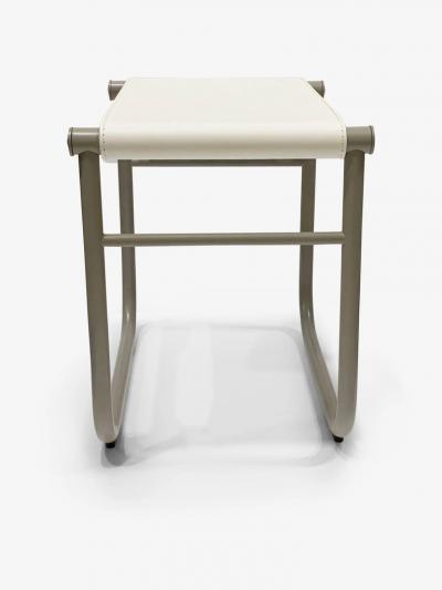 Cassina IMAESTRI LE CORBUSIER 9 STOOL IN MUD ENAMEL FRAME