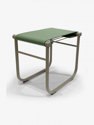  Cassina IMAESTRI LE CORBUSIER 9 STOOL IN MUD ENAMEL FRAME