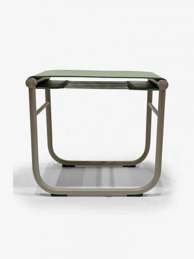  Cassina IMAESTRI LE CORBUSIER 9 STOOL IN MUD ENAMEL FRAME