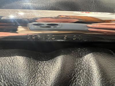  Cassina LC2 Armchair Chromed Steeltube and Black Leather Italy circa 1960s