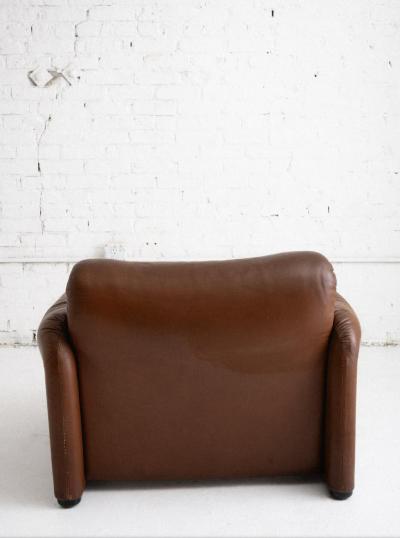  Cassina Maralunga Lounge Chair by Vico Magistretti for Cassina