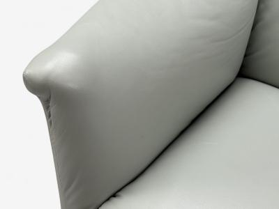  Cassina Mario Bellini Italian Modern Leather Four Model 684 Armchairs Italy 1980s