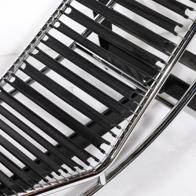 Cassina Mid Century Modernist Chaise Lounge Model LC 4 5559 by LeCorbusier for Cassina