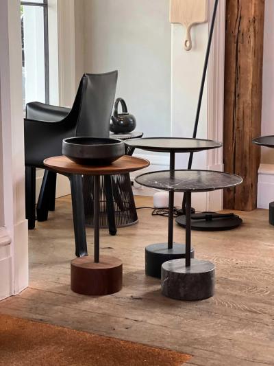  Cassina PIERO LISSONI 194 9 LOW TABLE IN BLACK MARQUINA