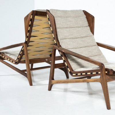  Cassina Pair of Armchairs mod 811 by Gio Ponti for Cassina 1957