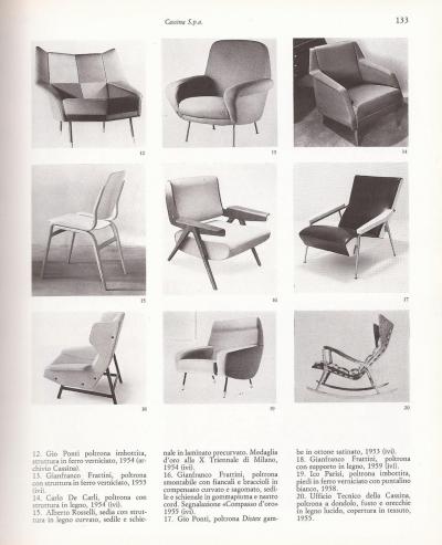  Cassina Rocking Chair Model 572