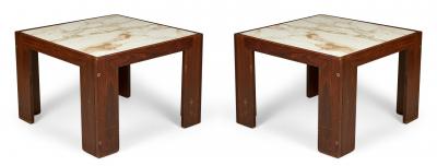  Cassina Tobia and Afra Scarpa for Cassina Italian Bastiano Lamp End Tables