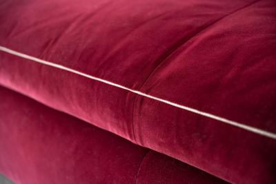  Cassina Velvet Dress Up Sectional Sofa Designed by Rodolfo Dordoni for Cassina