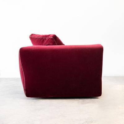  Cassina Velvet Dress Up Sectional Sofa Designed by Rodolfo Dordoni for Cassina