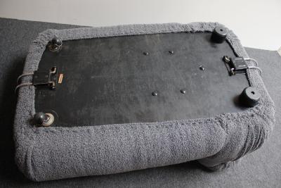  Cassina Vintage Italian Soriana Chaise Lounge and Ottoman by Afra and Tobia Scarpa