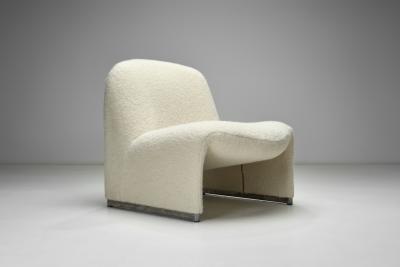  Castelli Anonima Castelli Pair of Giancarlo Piretti Alky Lounge Chairs for Anonima Castelli Italy 1970