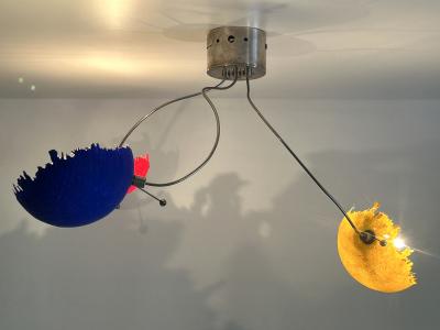  Catellani Smith Amazing Ceiling or Wall Light Post Krisi 0022 by Catellani Smith Italy 2004