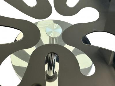  Cattelan Italia Italian Revolving abstract table by Cattelan