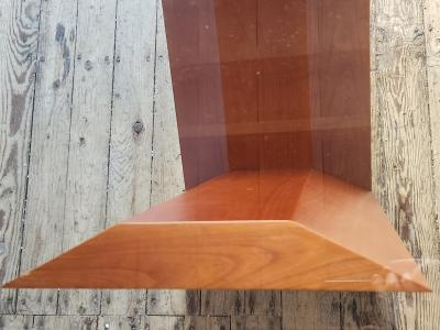  Cattelan Italia Valentino Dining Table Cattelan Italia Travertine Canaletto Walnut Glass 1991