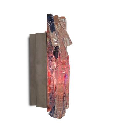  Cebo Industri Mid century Claus Bolby Acrylic Wall Sconce