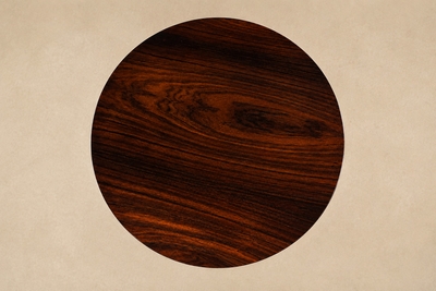  Celina Decora es Brazilian Modern Rosewood Round Dining Table by Celina Decora es Lot 1166