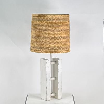  Celina Decora es Brazilian Modern Table Lamp by Celina Decora es with Woven Shade by Maria Kipp