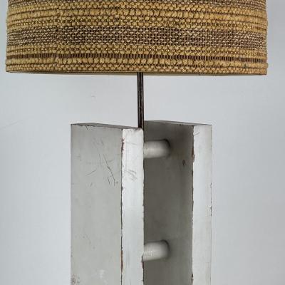  Celina Decora es Brazilian Modern Table Lamp by Celina Decora es with Woven Shade by Maria Kipp