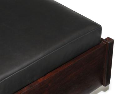  Celina Decora es Celina Decoracoes Rosewood Leather Bench with Storage