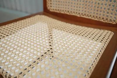  Celina Decora es Mid Century Modern Dining Chair Set in Hardwood Caning Celina Brazil 1960s