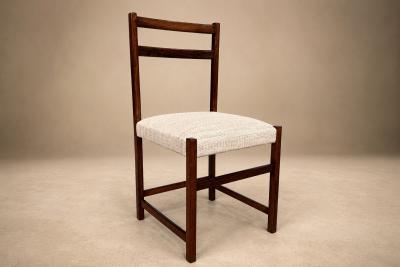  Celina Decora es Monumental Set of Twelve Brazilian Modern Rosewood Dining Chairs by Celina