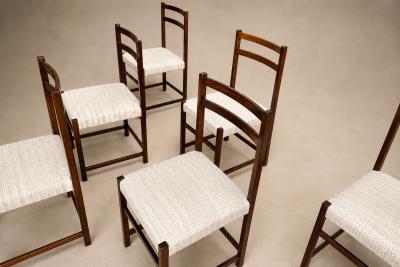  Celina Decora es Monumental Set of Twelve Brazilian Modern Rosewood Dining Chairs by Celina
