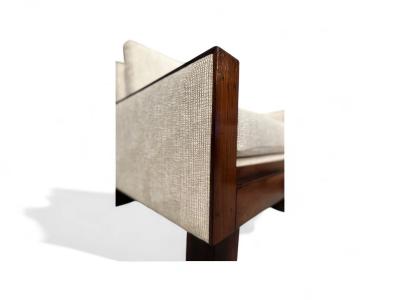  Celina Decora es Pair of Armchairs in Rosewood and Fabric Celina 1960s Lot 455A