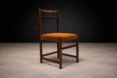  Celina Decora es Set of Twelve Brazilian Modern Rosewood Dining Chairs by Celina Brazil 1960s