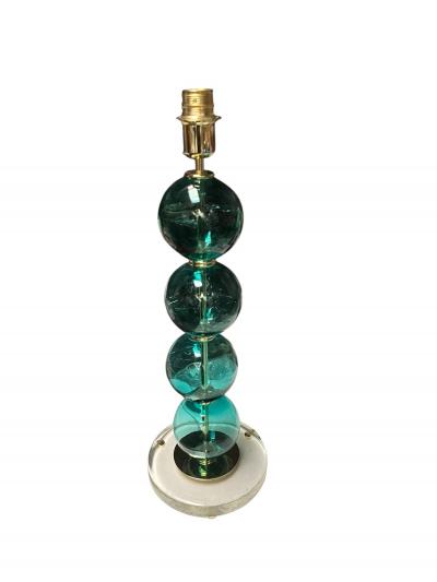  Cenedese 1980s Murano glass lamps in the style of Cenedese