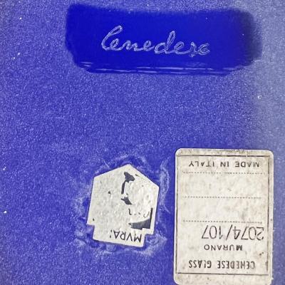  Cenedese Cenedese Scavo Murano Glass Grouping