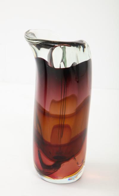  Cenedese Flavio Poli Cenedese Murano Glass Vase