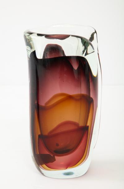  Cenedese Flavio Poli Cenedese Murano Glass Vase