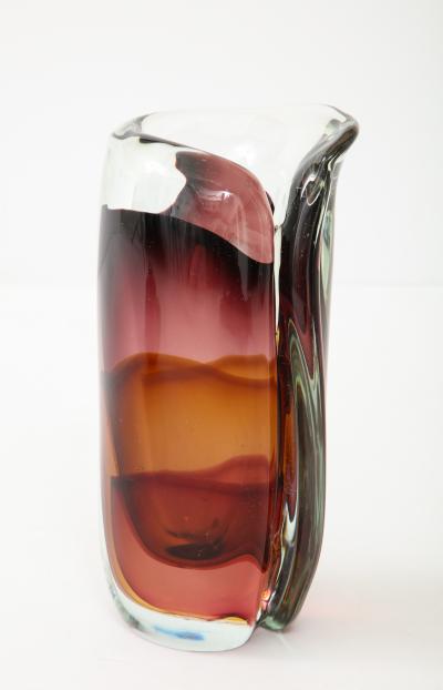  Cenedese Flavio Poli Cenedese Murano Glass Vase
