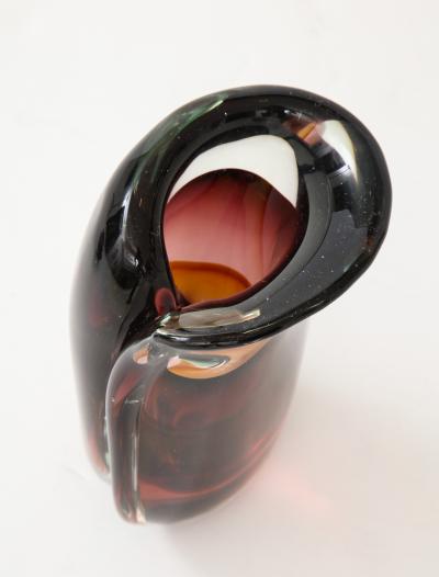  Cenedese Flavio Poli Cenedese Murano Glass Vase