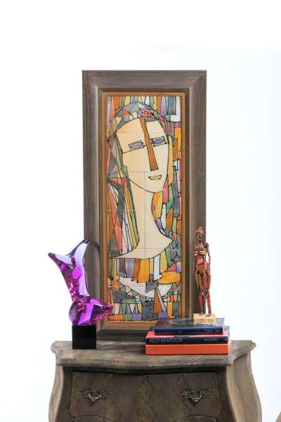  Cenedese Murano Purple Glass Nude Female Sculpture circa 1970