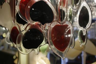  Cenedese POKER CHANDELIER BY CENEDESE