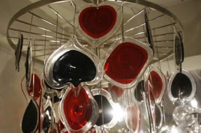  Cenedese POKER CHANDELIER BY CENEDESE
