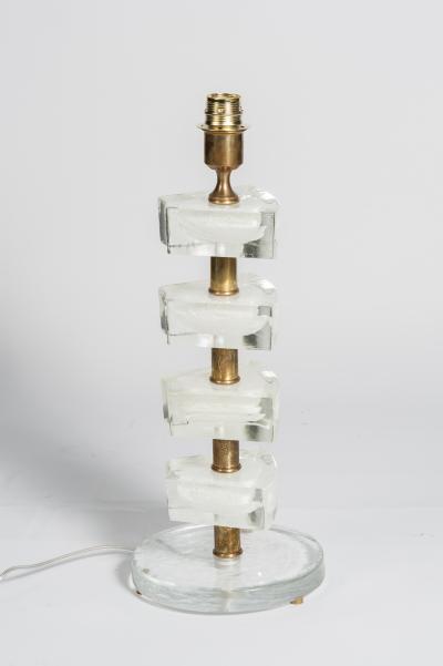  Cenedese Pair Of Murano glass lamps