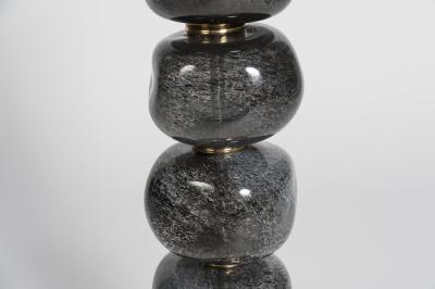  Cenedese Pair of Murano Glass Lamps In the Style Of Cenedese