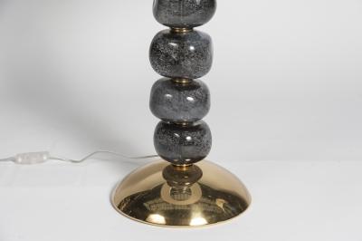  Cenedese Pair of Murano Glass Lamps In the Style Of Cenedese